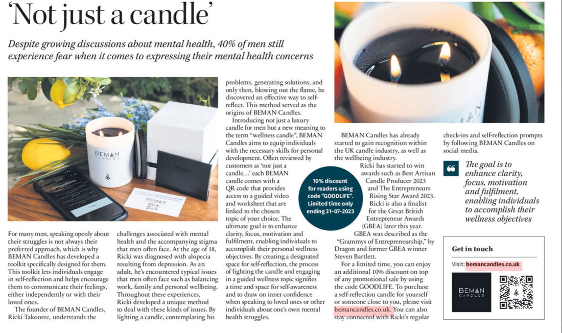 “Not just a candle”