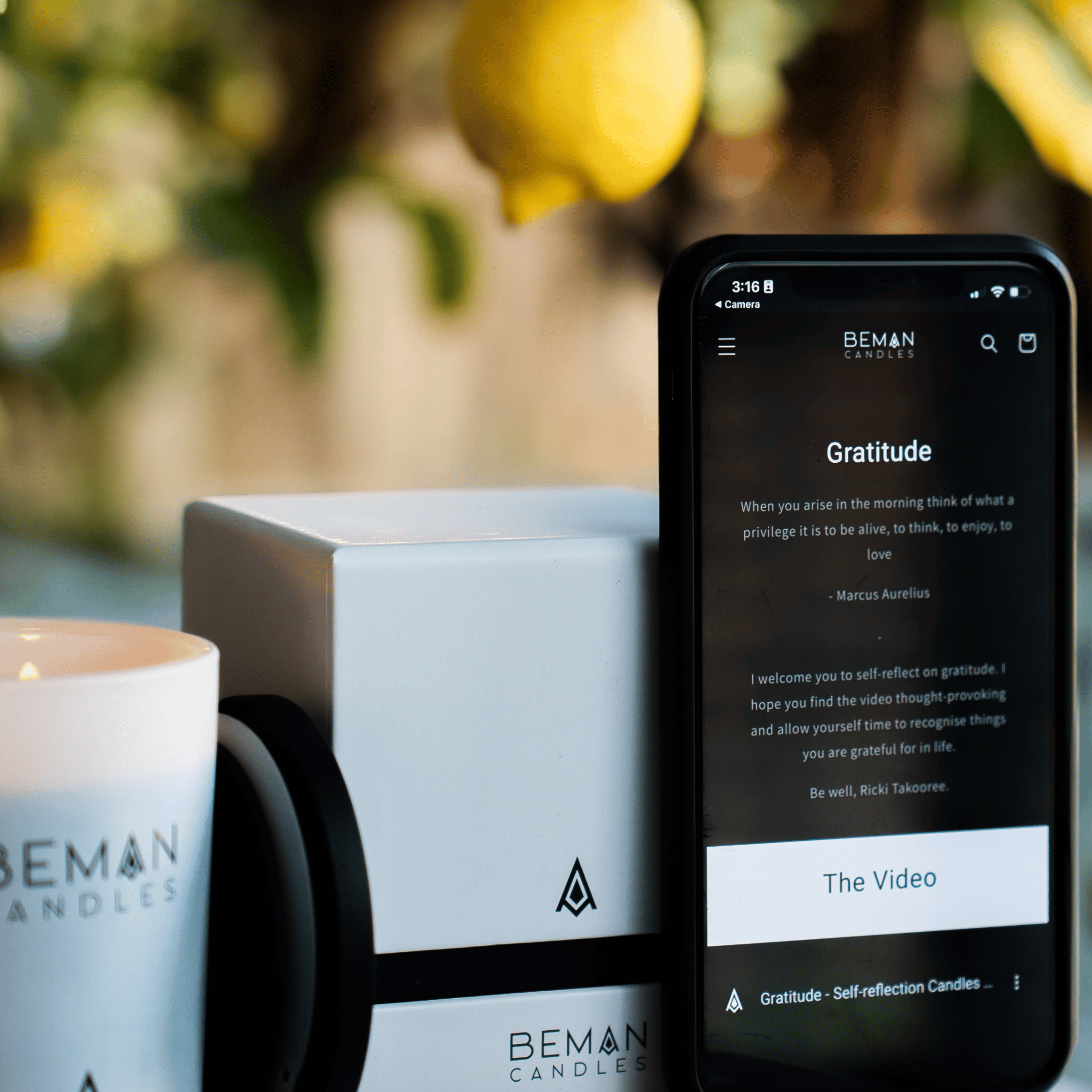 Load video: This is a video of BEMAN Story, my story.